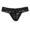 CandyMan String Dentelle Macog Noir